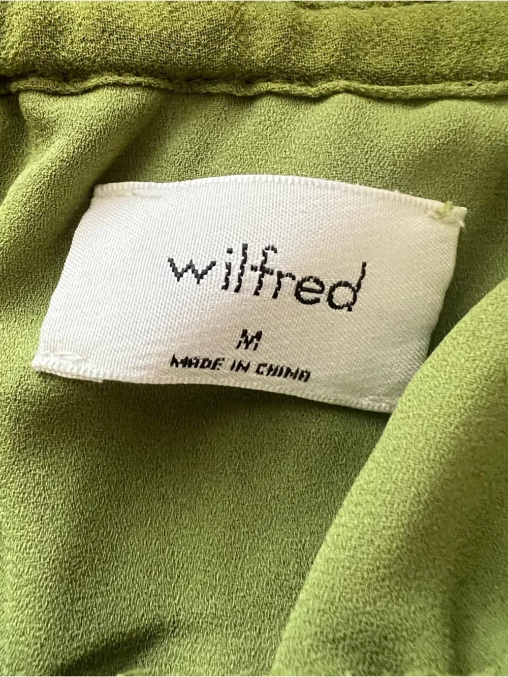 Aritzia Wilfred Green Ballad Camisole Size M - Picture 6 of 6